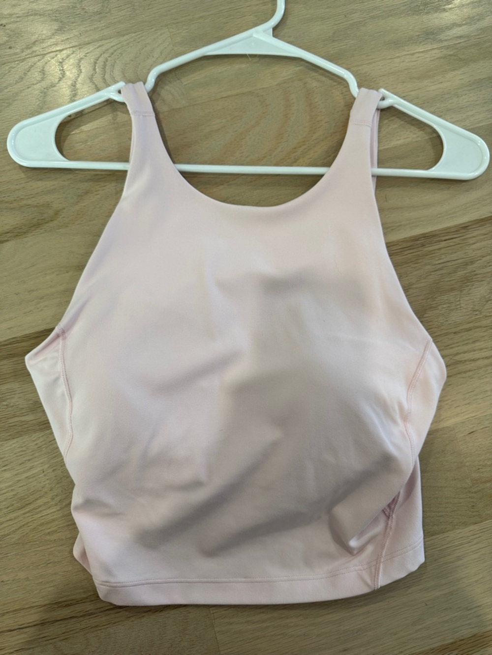 lululemon athletica Light Pink High-Neck Tank Top